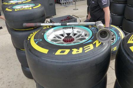 Pirelli-Reifen - Formel 1 - GP USA - Austin - 22. Oktober 2015