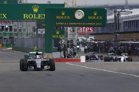 Lewis Hamilton - Mercedes - Formel 1 - GP Kanada - Montreal - 5. Juni 2015