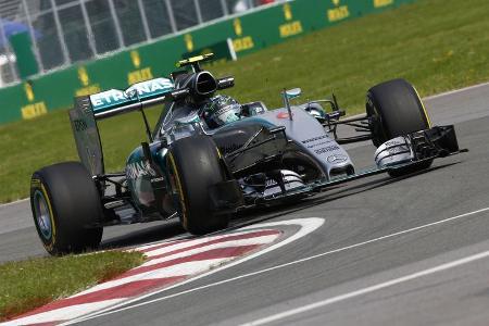 Nico Rosberg - Mercedes - Formel 1 - GP Kanada - Montreal - 5. Juni 2015