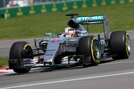 Lewis Hamilton - Mercedes - Formel 1 - GP Kanada - Montreal - 5. Juni 2015