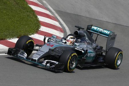 Lewis Hamilton - Mercedes - Formel 1 - GP Kanada - Montreal - 5. Juni 2015