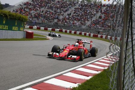 Sebastian Vettel - Ferrari - Formel 1 - GP Kanada - Montreal - 5. Juni 2015