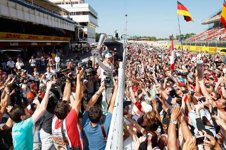 Nico Rosberg - Mercedes - GP Spanien 2015 - Rennen - Sonntag - 10.5.2015