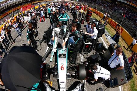 Nico Rosberg - Mercedes - GP Spanien 2015 - Rennen - Sonntag - 10.5.2015