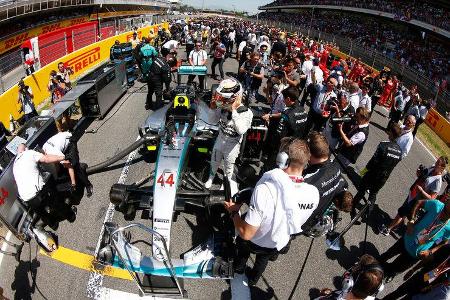 Lewis Hamilton - Mercedes - GP Spanien 2015 - Rennen - Sonntag - 10.5.2015