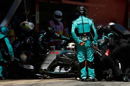 Lewis Hamilton - Mercedes - GP Spanien 2015 - Rennen - Sonntag - 10.5.2015
