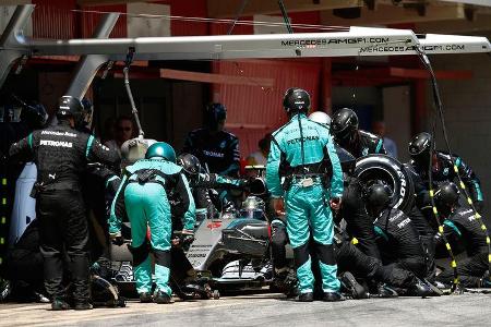 Nico Rosberg - Mercedes - GP Spanien 2015 - Rennen - Sonntag - 10.5.2015
