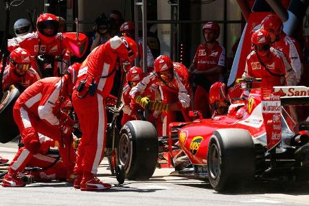 Kimi Räikkönen - Ferrari - GP Spanien 2015 - Rennen - Sonntag - 10.5.2015