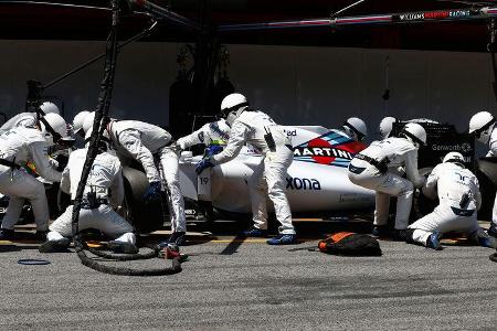 Felipe Massa- Williams - GP Spanien 2015 - Rennen - Sonntag - 10.5.2015