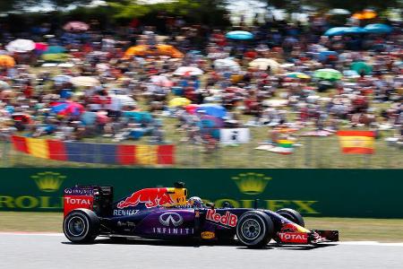 Daniel Ricciardo - Red Bull - GP Spanien 2015 - Rennen - Sonntag - 10.5.2015