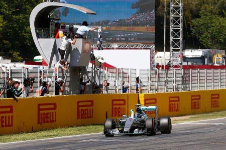Nico Rosberg - Mercedes - GP Spanien 2015 - Rennen - Sonntag - 10.5.2015
