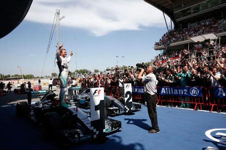 Nico Rosberg - Mercedes - GP Spanien 2015 - Rennen - Sonntag - 10.5.2015