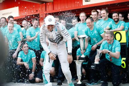 Nico Rosberg - Mercedes - GP Spanien 2015 - Rennen - Sonntag - 10.5.2015