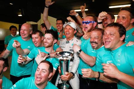 Nico Rosberg - Mercedes - GP Spanien 2015 - Rennen - Sonntag - 10.5.2015