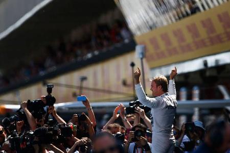 Nico Rosberg - Mercedes - GP Spanien 2015 - Rennen - Sonntag - 10.5.2015
