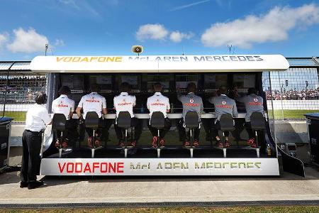 McLaren Kommandostand