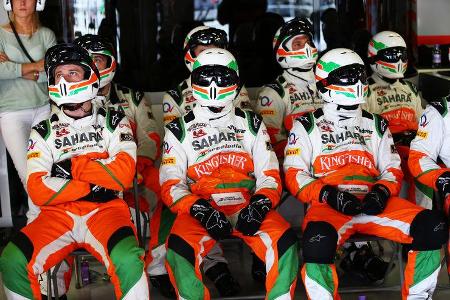 Force India Mechaniker
