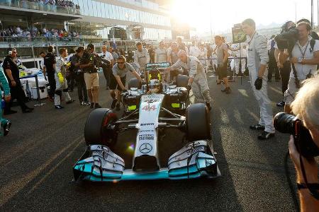 Lewis Hamilton - GP Abu Dhabi 2014