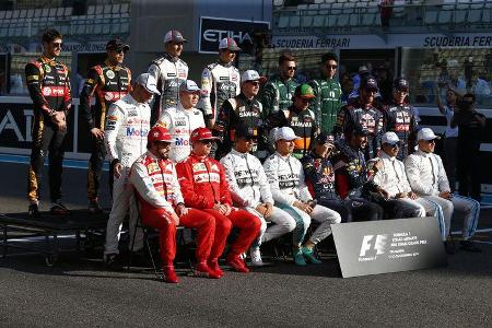 Fahrer-Foto - GP Abu Dhabi 2014