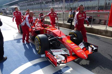 Ferrari - GP Österreich - Formel 1 - Freitag - 19.6.2015
