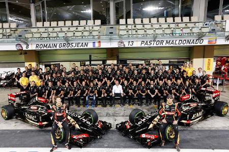 Lotus Teamfoto - Formel 1 2014