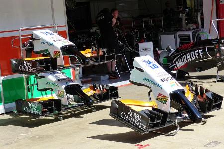 Force India - Formel 1 - GP Spanien - Barcelona - 8. Mai 2014