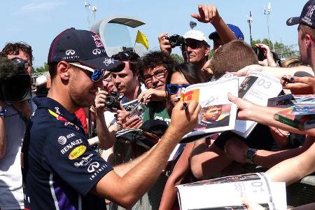Sebastian Vettel - Red Bull - Formel 1 - GP Spanien - Barcelona - 8. Mai 2014