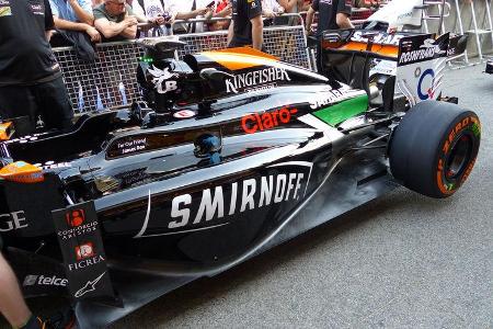 Force India - Formel 1 - GP Spanien - Barcelona - 8. Mai 2014