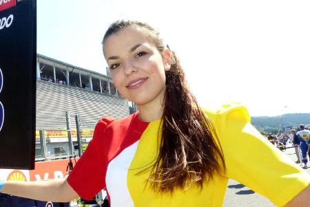Grid Girls - GP Belgien 2015