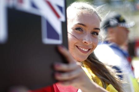 Grid Girls - GP Belgien 2015