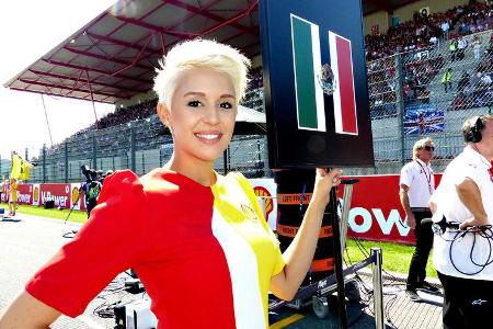 Grid Girls - GP Belgien 2015