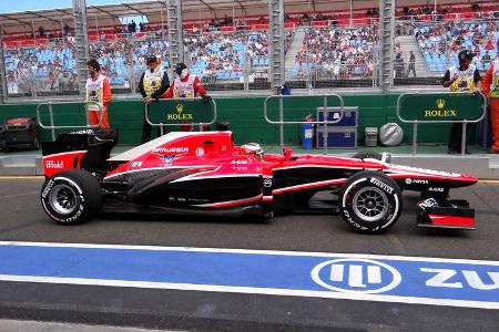 Jules Bianchi - Marussia - Formel 1 - GP Australien - 15. März 2013