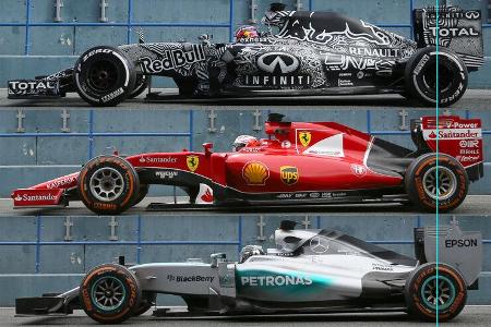 Ferrari SF15-T - Technik-Check - Formel 1 - 2015