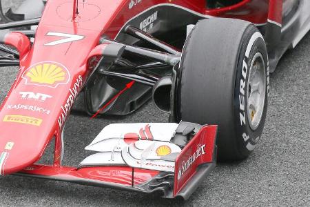 Ferrari SF15-T - Technik-Check - Formel 1 - 2015