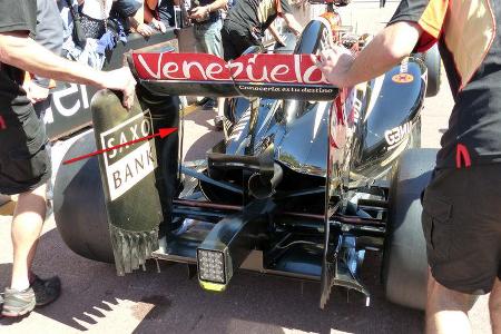 Lotus - Technik - GP Monaco 2014