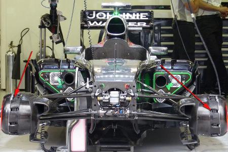 McLaren - Technik - GP Monaco 2014
