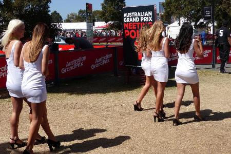 Formel 1-Girls - Melbourne - GP Australien 2015
