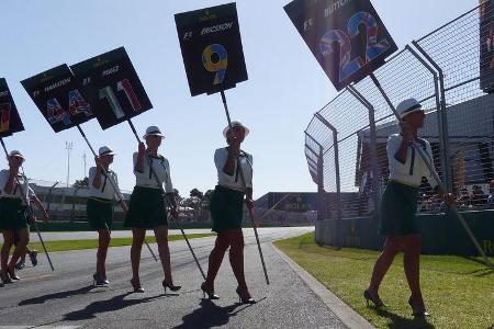 Formel 1-Girls - Melbourne - GP Australien 2015
