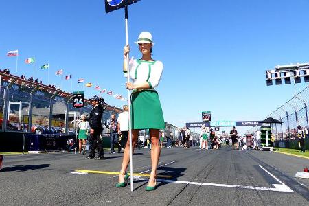 Formel 1-Girls - Melbourne - GP Australien 2015
