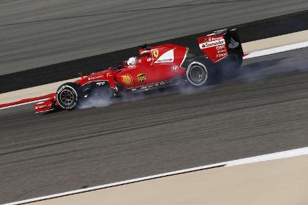 Sebastian Vettel - Ferrari - Formel 1 - GP Bahrain - 17. April 2015