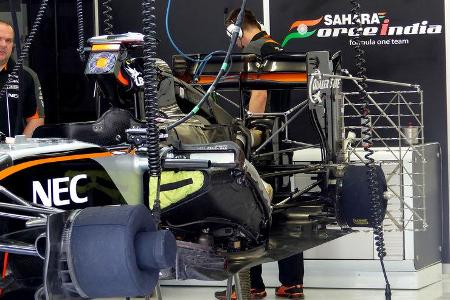 Force India - Formel 1 - GP Bahrain - 17. April 2015