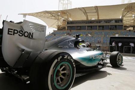 Nico Rosberg - Mercedes - Formel 1 - GP Bahrain - 17. April 2015