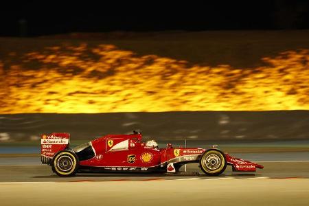 Sebastian Vettel - Ferrari - Formel 1 - GP Bahrain - 17. April 2015