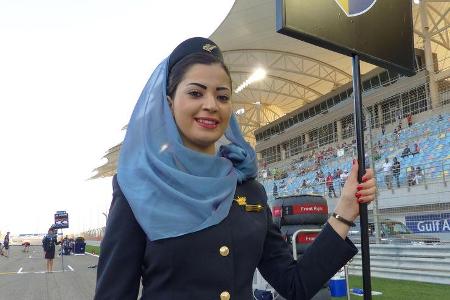 Grid Girls - GP Bahrain 2015
