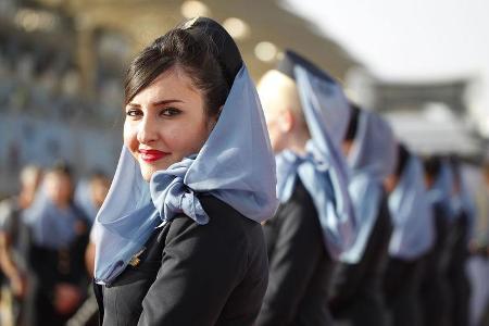Grid Girls - GP Bahrain 2015