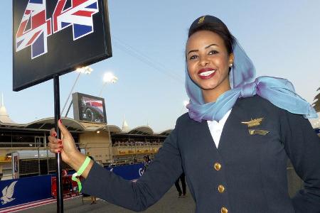 Grid Girls - GP Bahrain 2015