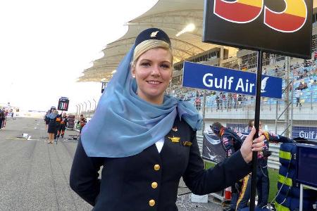 Grid Girls - GP Bahrain 2015