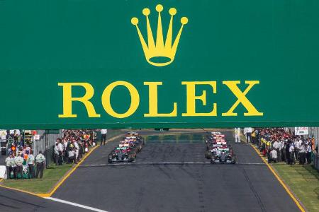 Formel 1 - GP Australien 2015 - Bilderkiste - F1 - Start