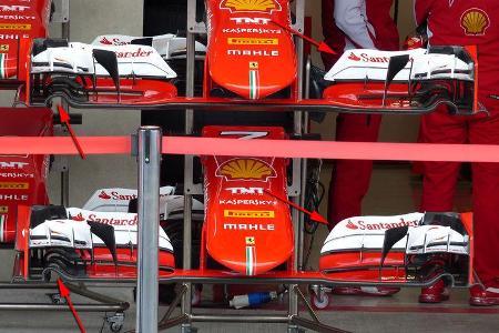 Ferrari - Technik - GP Mexiko / GP USA - 2015