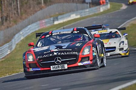 Black Falcon Mercedes SLS - VLN 1 - Nürburgring Nordschleife - 29. März 2014